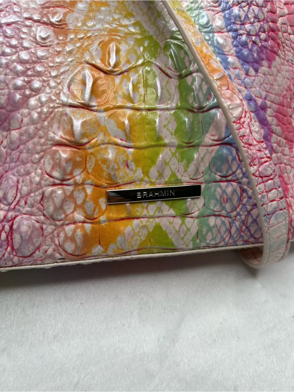 Brahmin Rainbow Optimism Melbourne Katie Crossbody Bag